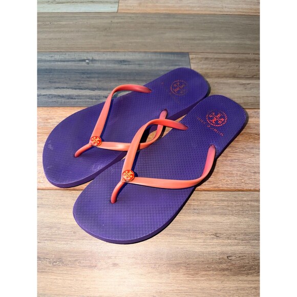 Tory Burch Shoes - Tory Burch Women's Purple Thong Flip Flop Sandals - Approx. 10" Insole - Size 9
